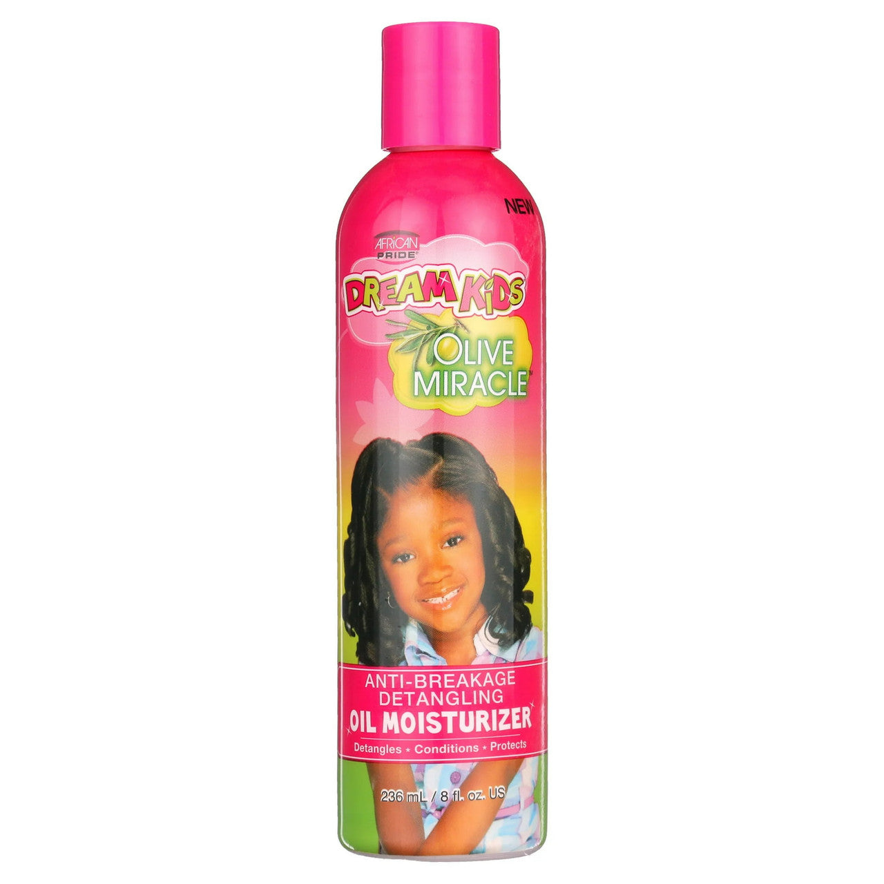 African Pride Dream Kids Anti-Breakage Detangling Oil Moisturizer, 8 oz